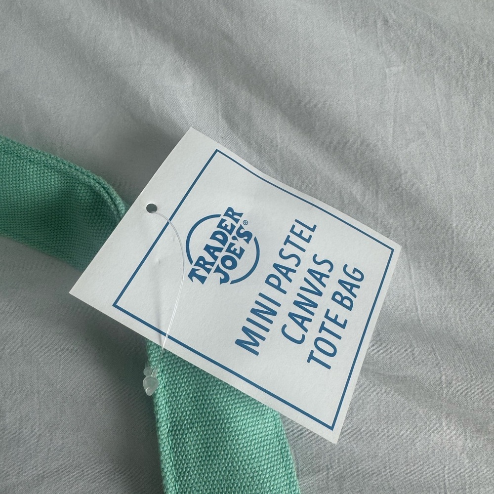 Canvas Tote Bag Set - Pink, Blue, Green, Purple - Picture 8 of 8